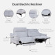 CLEO Dual Electric Recliner Sofa, 3-Seater, L206 CLEO Dual Electric Recliner Sofa, 3-Seater, L206